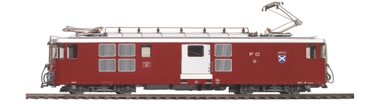 Bemo 1263202 - H0m - Gepäcktriebwagen Deh 4/4 52 (Tujetsch), FO, Ep. III - IV